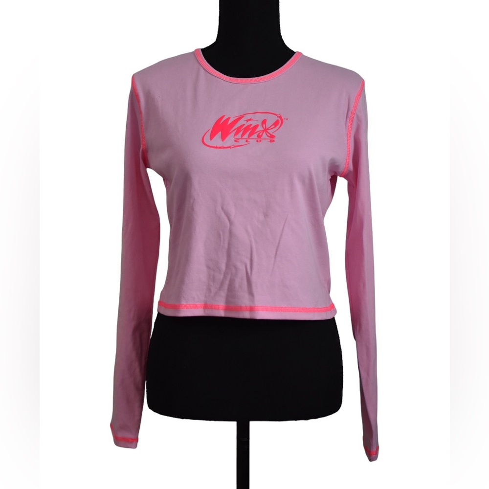Winx Pink Long Sleeve Fitted Tee
